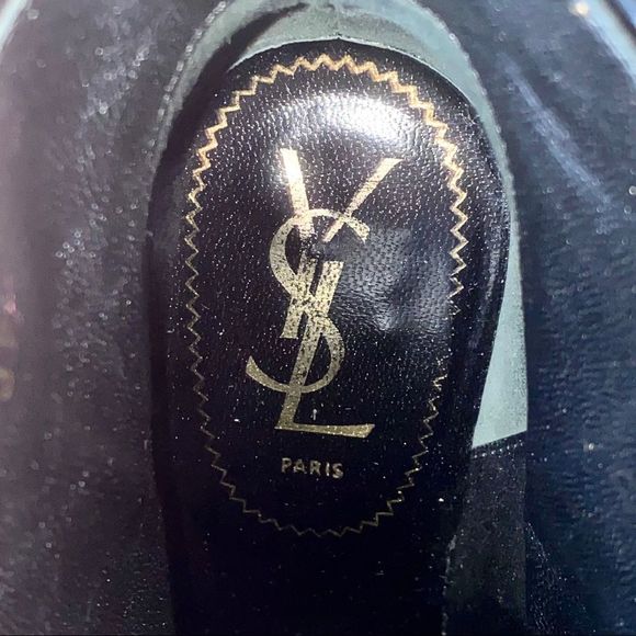 Yves St Laurent Tribtoo Stiletto Ankle Boots Size 5.5 - Picture 10 of 11